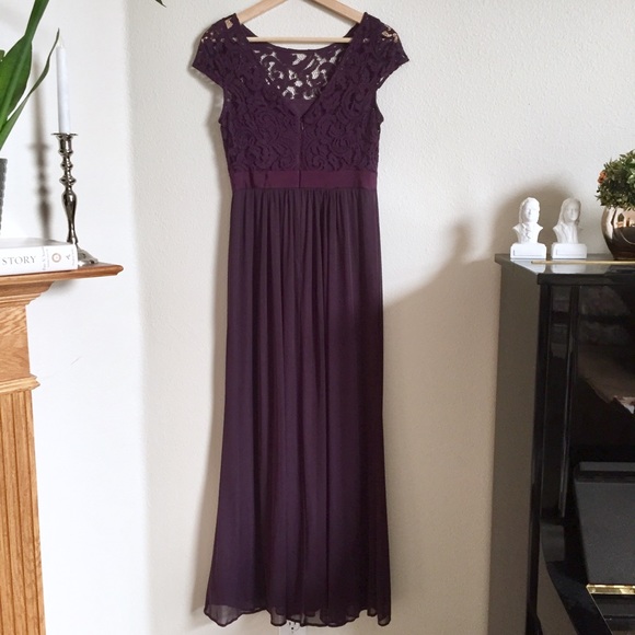 Adrianna Papell Illusion Neckline Cap Sleeve Dress - Picture 4 of 10